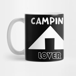 Typography Camping Mug